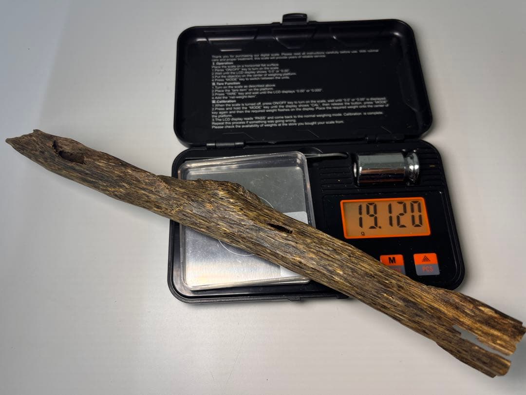 お香 天然沈香 六国五味聞香用 伽羅 香木 4-S-19.120