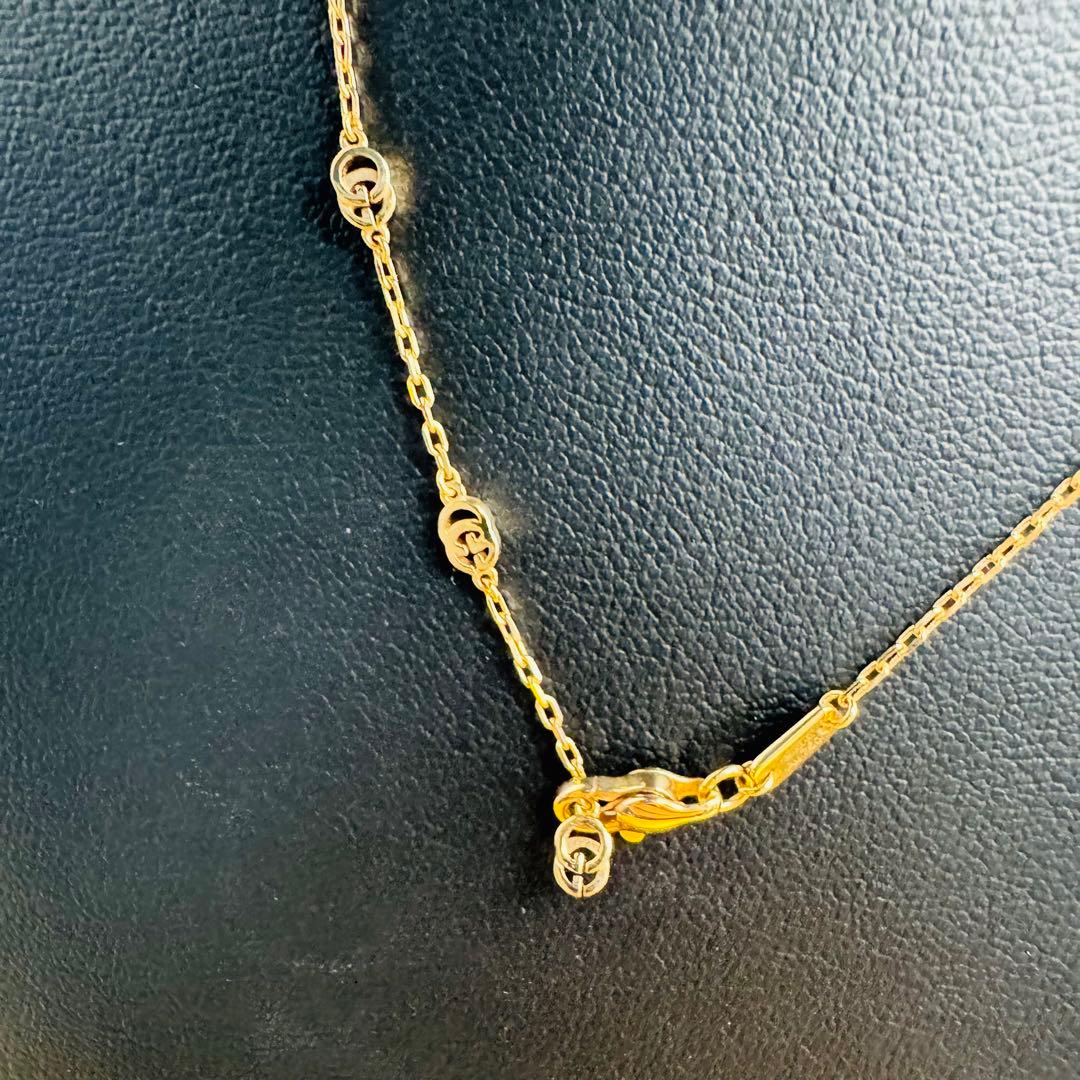 ✨GUCCI✨GG✨ランニング✨K18✨Au750✨ピンクゴールド✨ネックレス✨