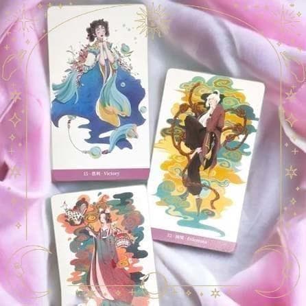 【正規品オラクルカード】ピンクエッジ✨古代中国からインスピレーションを得るデッキ