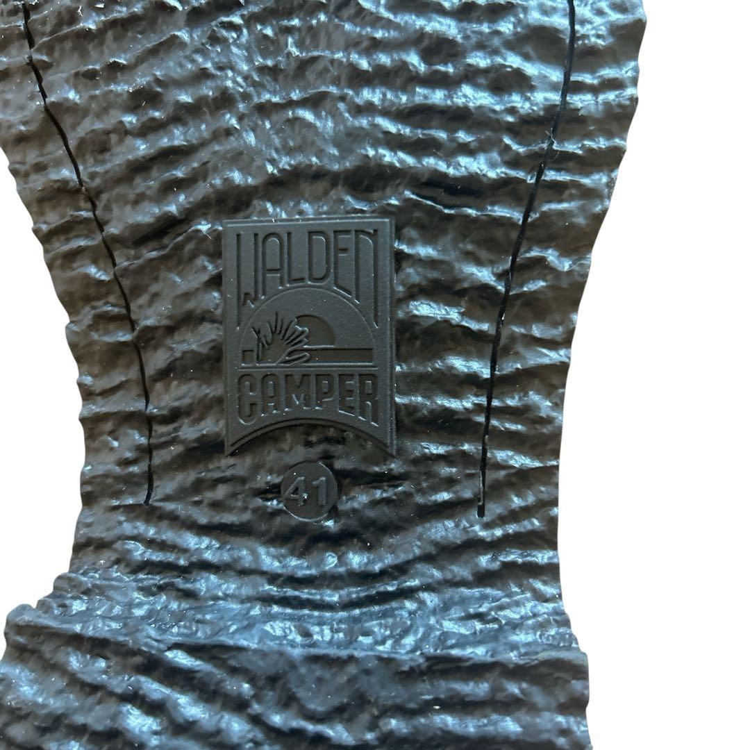 【極美品】カンペール TWINS 41 ローファー 左右非対称 白部分シワ有 箱