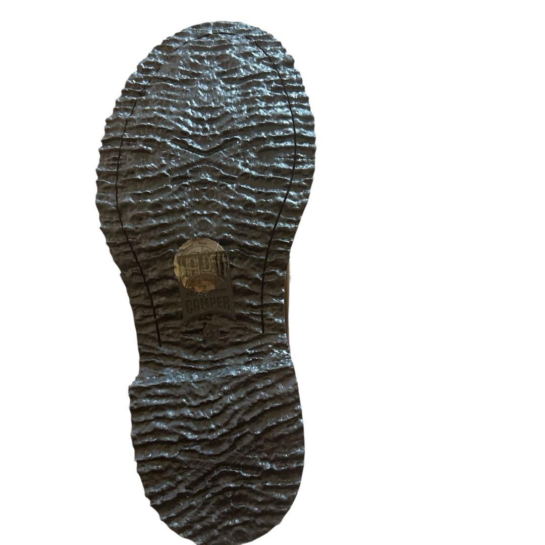 【極美品】カンペール TWINS 41 ローファー 左右非対称 白部分シワ有 箱