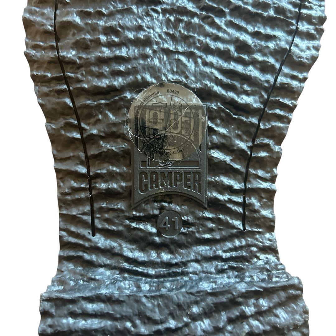 【極美品】カンペール TWINS 41 ローファー 左右非対称 白部分シワ有 箱