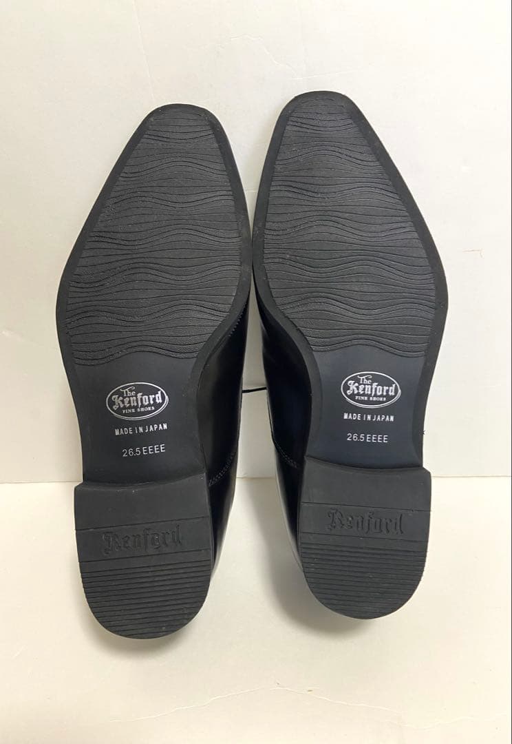 （再値下げ）KENFORD ケンフォード　ストレートチップ26.5㎝4E 幅広