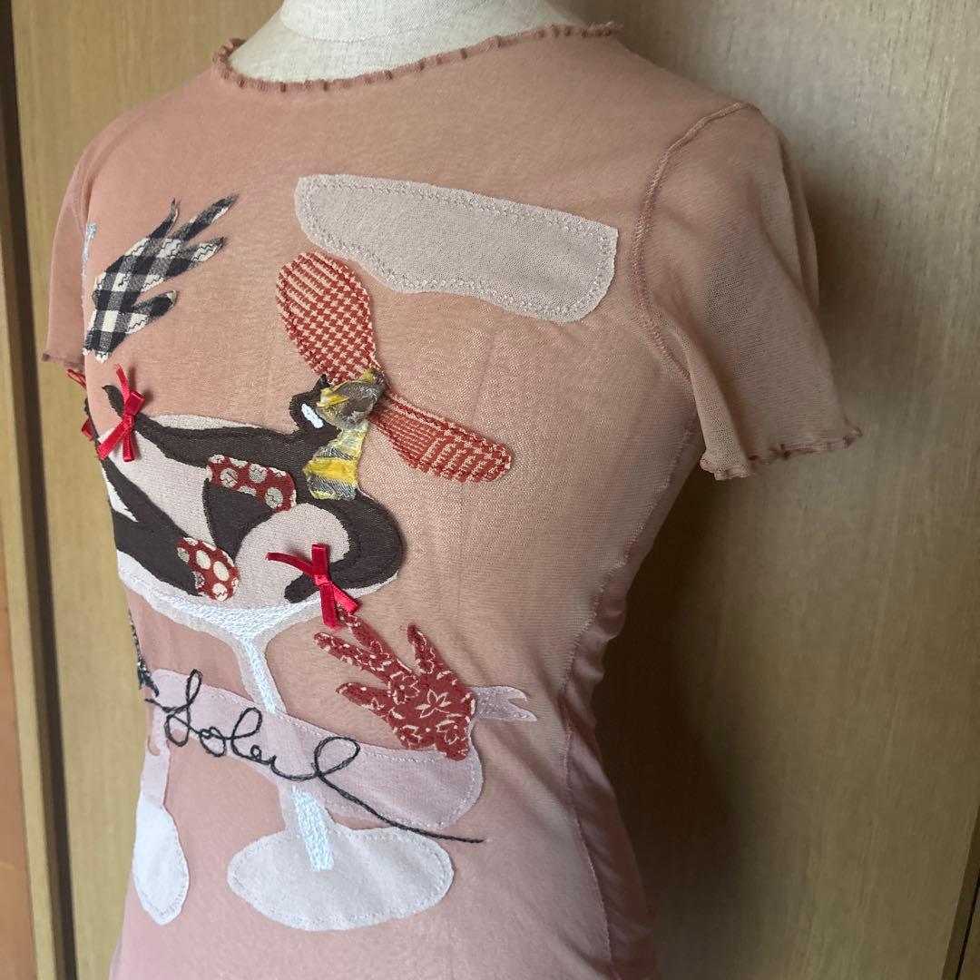 Jean Paul Gaultier パワーネット トップス カットソー