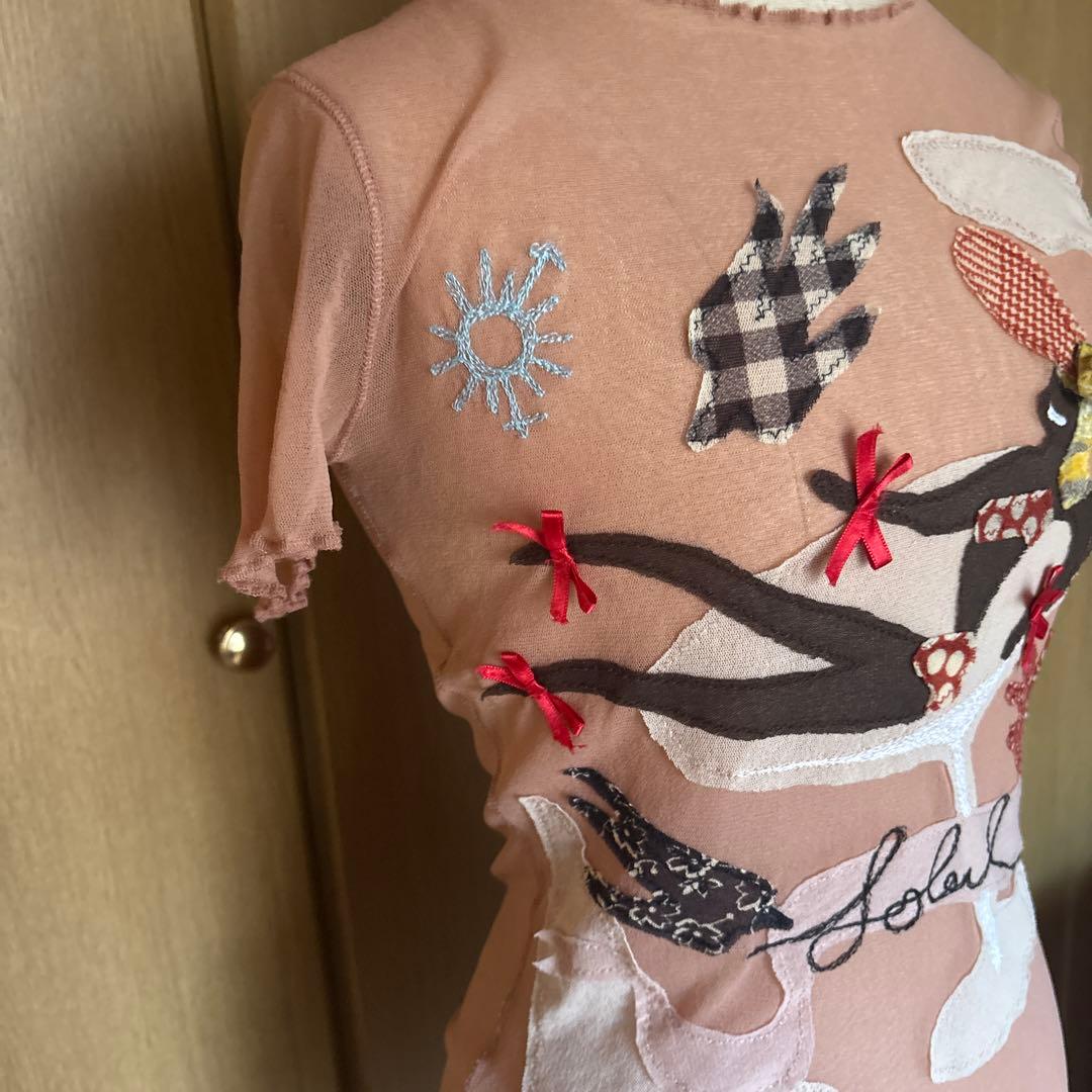 Jean Paul Gaultier パワーネット トップス カットソー