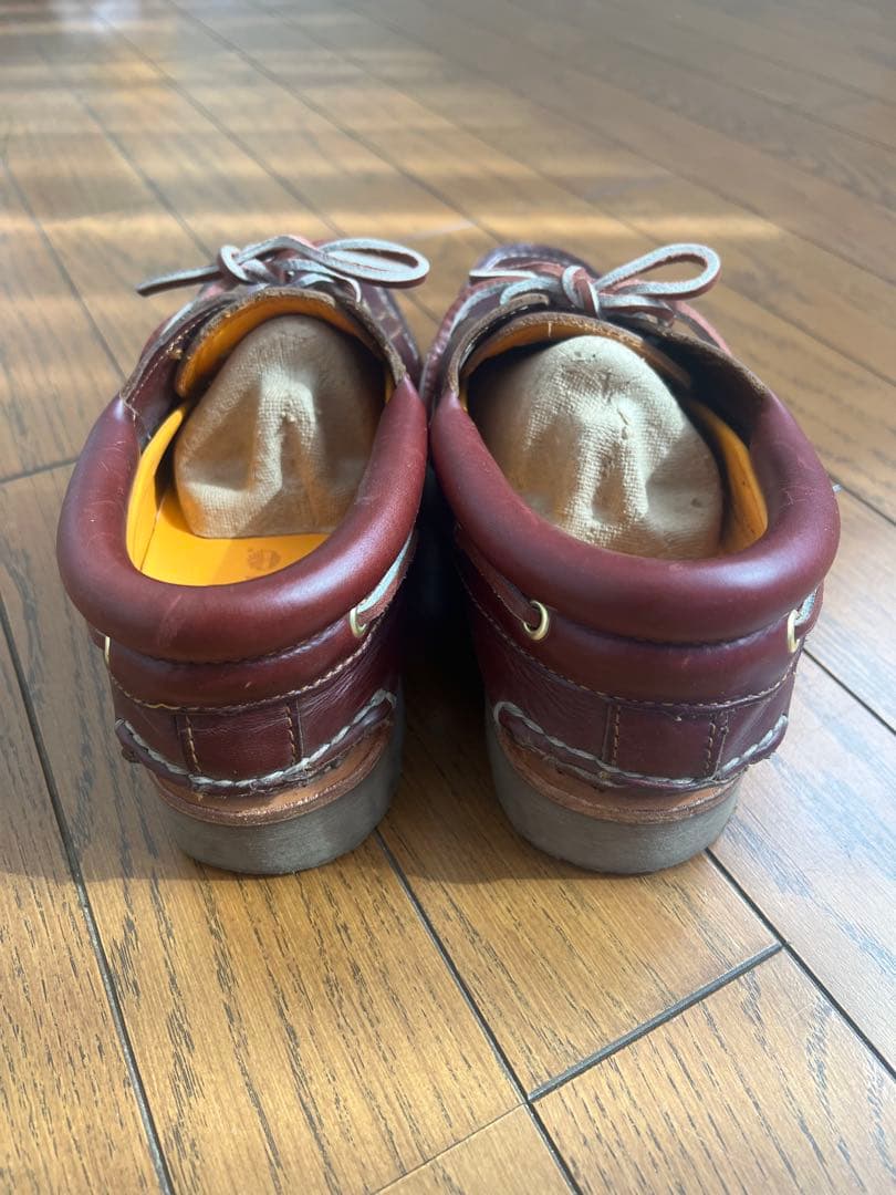timberland 3eyelet バーガンディ 25.5cm