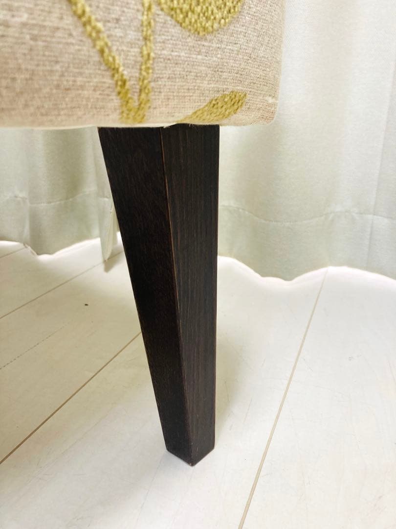 IDEE イデー　オットマン　スツール　リーフ柄