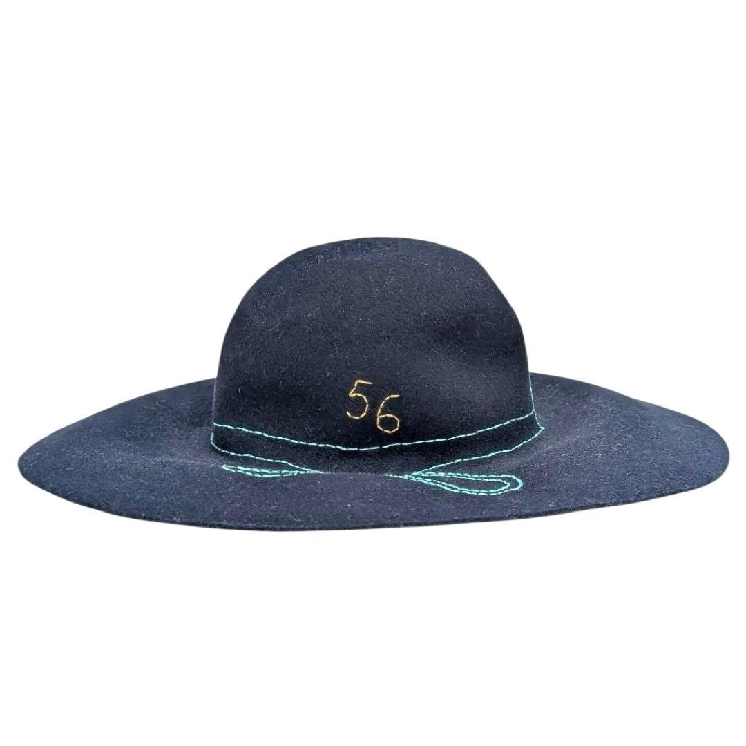 ビリヤニ様　Borsalino ボルサリーノ　ハット　ラビット　ウール　刺繍