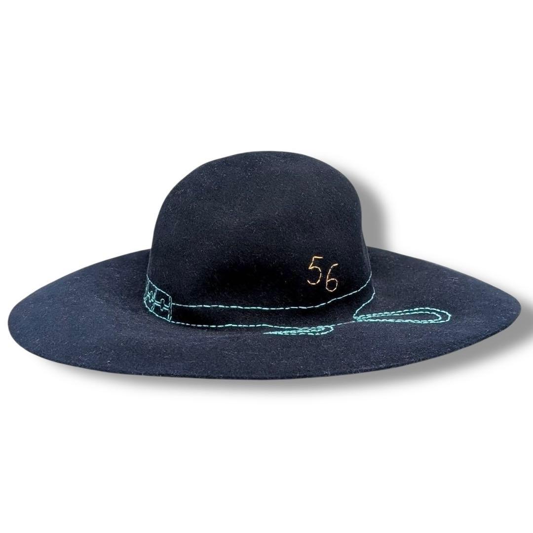 ビリヤニ様　Borsalino ボルサリーノ　ハット　ラビット　ウール　刺繍