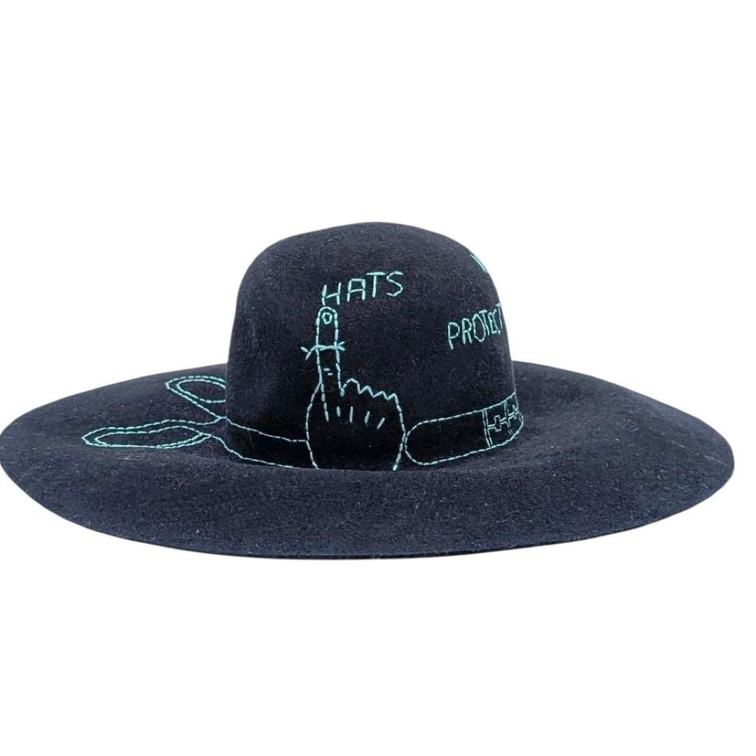 ビリヤニ様　Borsalino ボルサリーノ　ハット　ラビット　ウール　刺繍