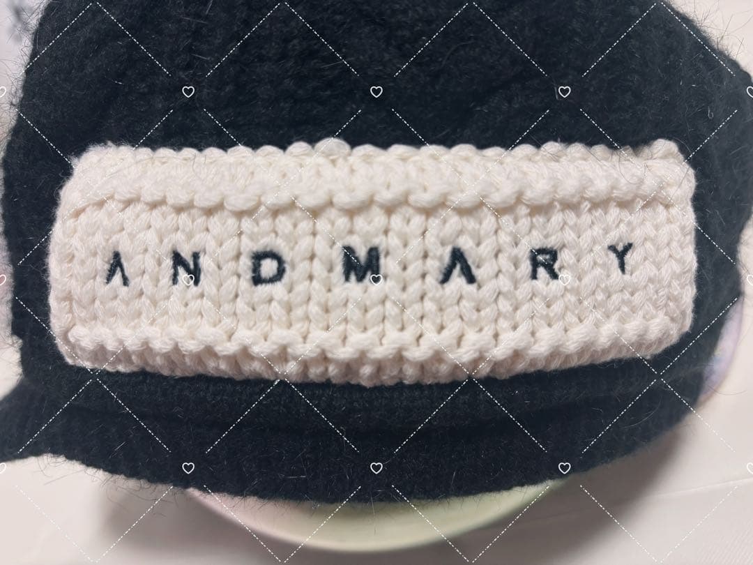 帽子 andmary Mary casquette