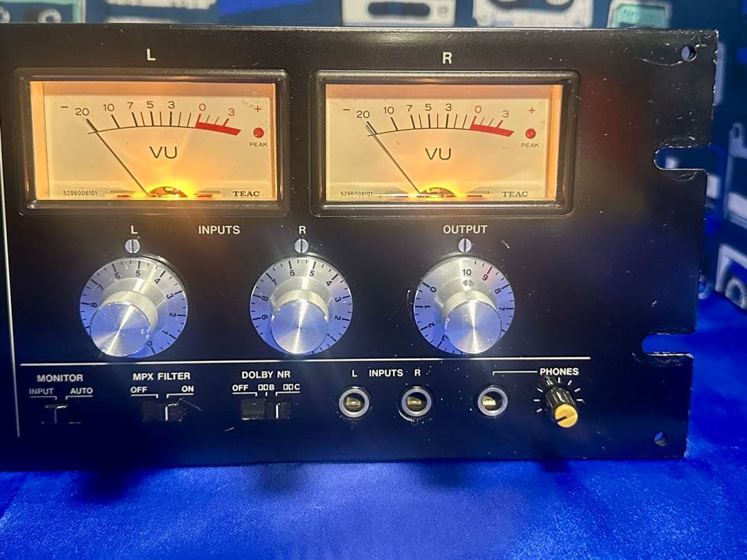 TASCAM プロ業務用高級3ヘッド3モータカセットデッキ 122MK3 動作品