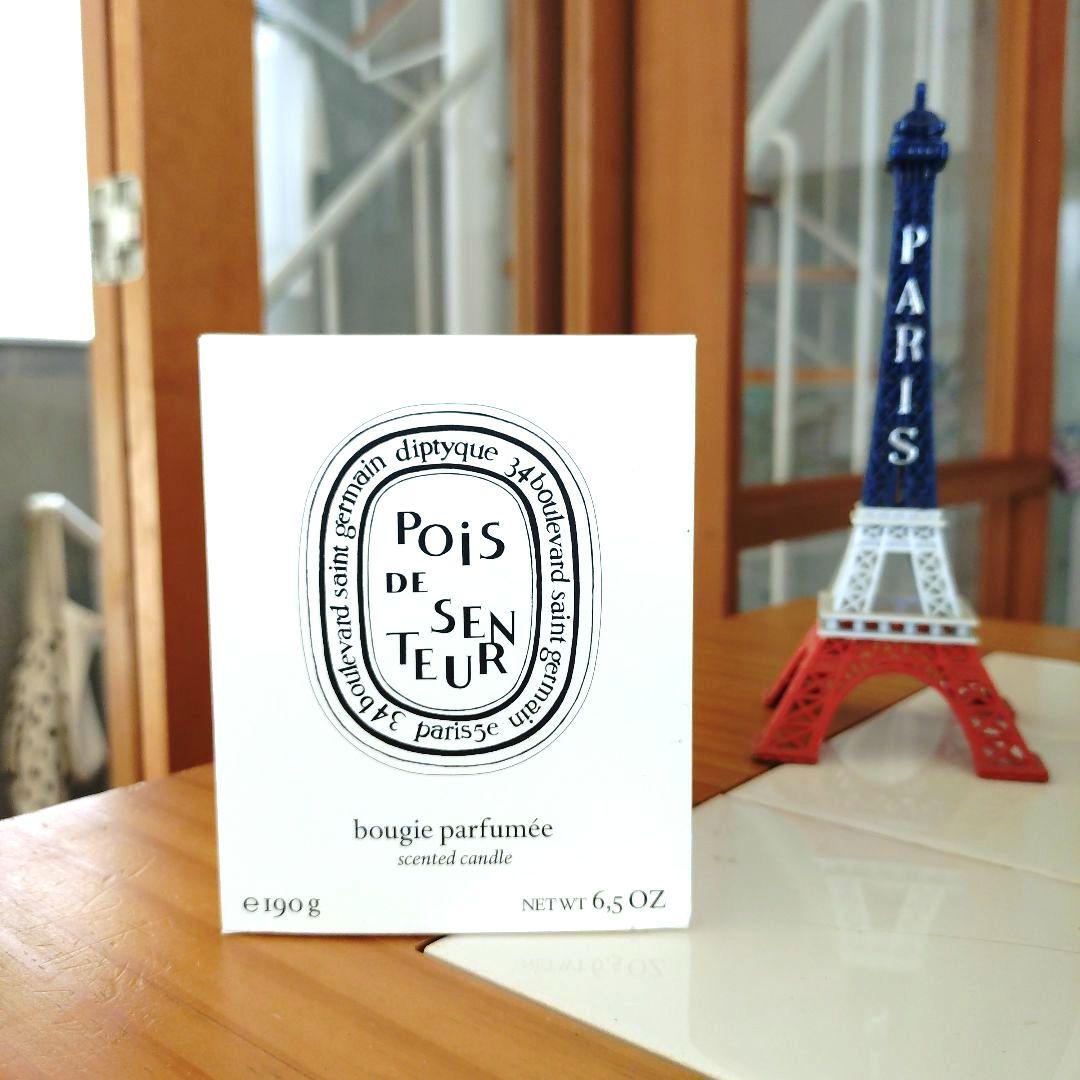 【diptyque】キャンドル190g ★POiS DE SENTEUR
