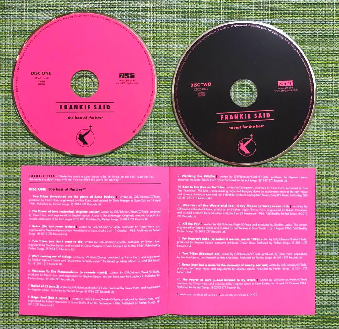 【希少紙ジャケ2CD】フランキー・ゴーズ・トウ・ハリウッド　フランキー・セッド