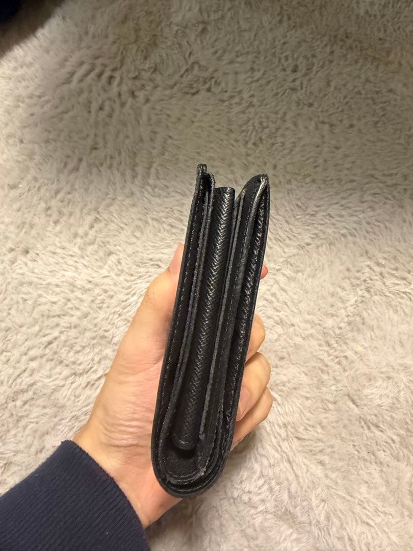 ルイ・ヴィトン ブラック 二つ折り財布
