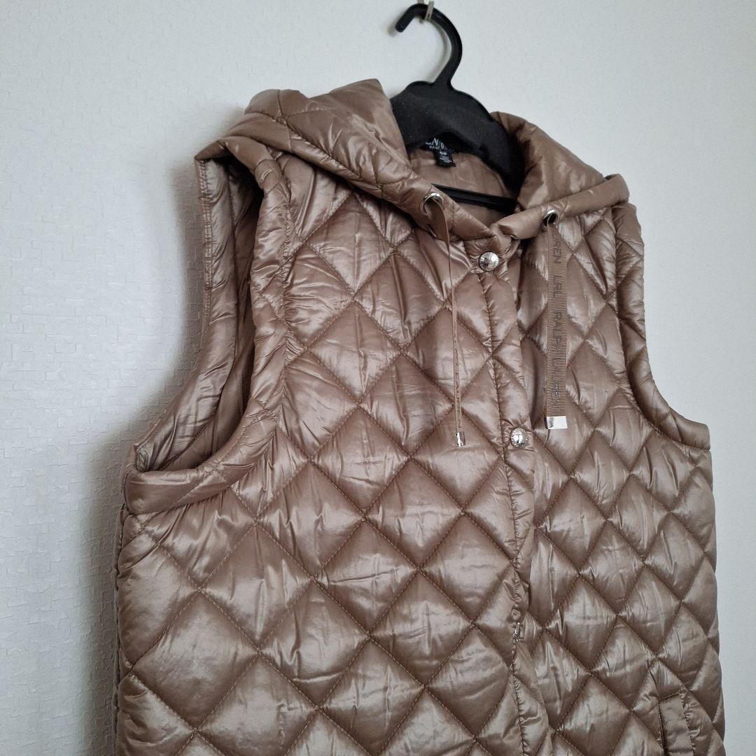 LAUREN 　ロングベストM　ローレン　ラルフローレン