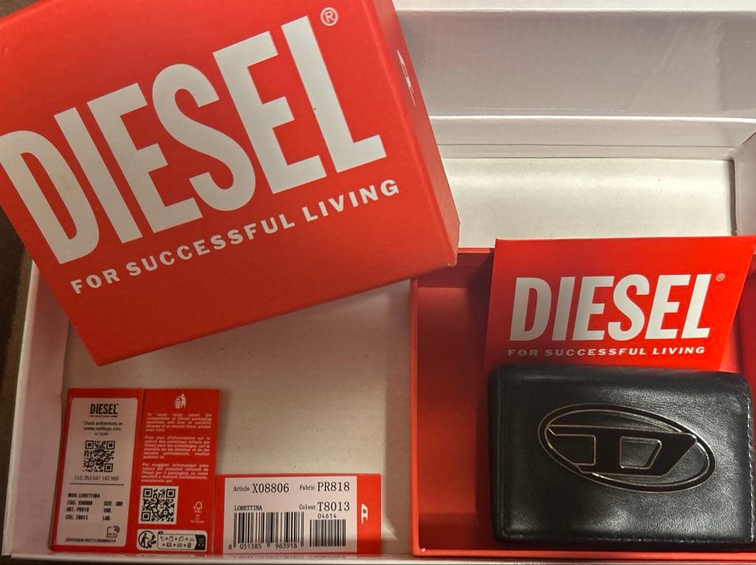 DIESEL 三つ折財布 箱付き