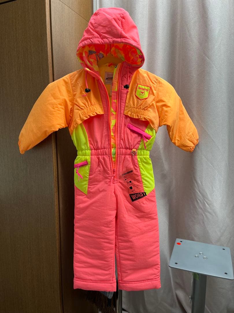 子供用カラフルスキーウェア