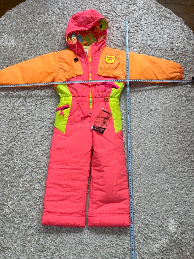 子供用カラフルスキーウェア