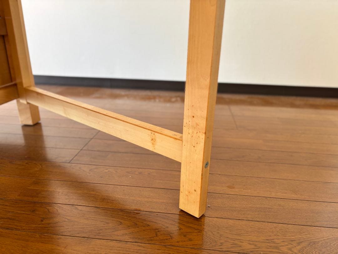 IKEA ノールデン 折りたたみテーブル 引き出し付