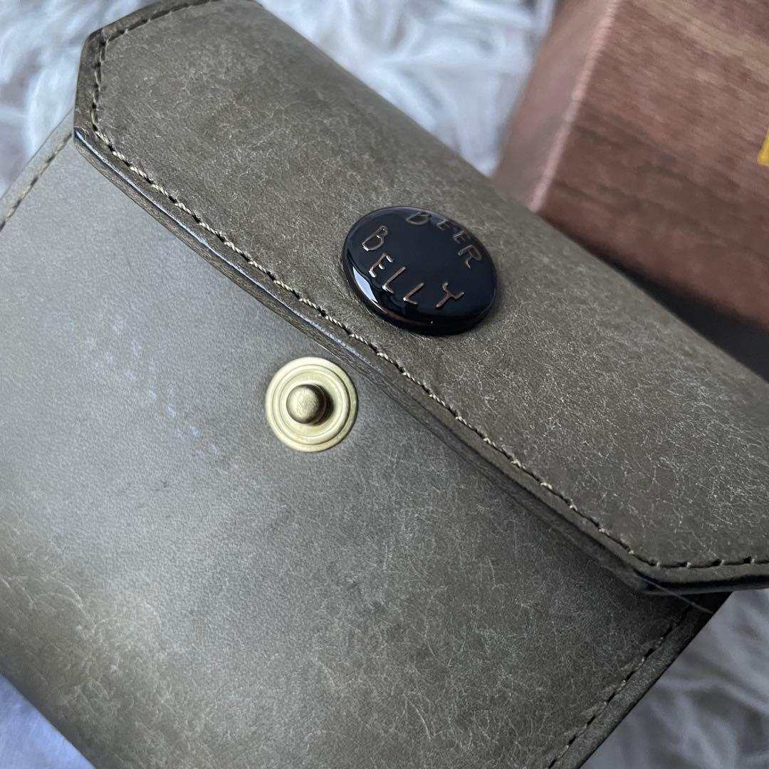 【未使用レベル】ビアベリー ハッチバック 財布 プエブロレザー