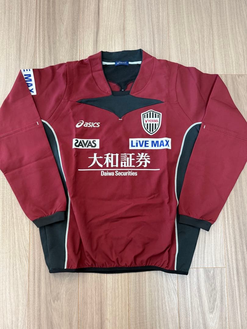 ヴィッセル神戸 asics トレーニングウェア（M）