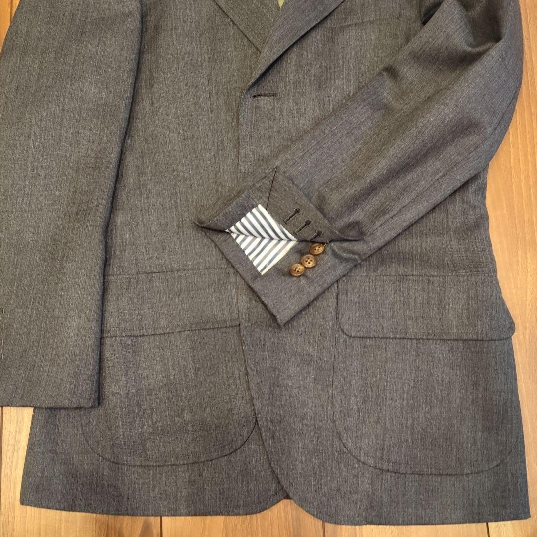 ミユキ　オーダーチャコールグレー スーツ