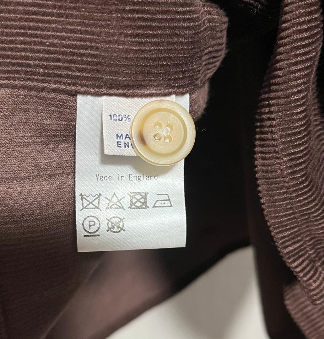 Drake's ドレイクス オーバーシャツ シャツジャケット M コーデュロイ