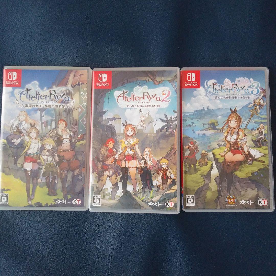 switch　ライザのアトリエ　1 2 3　セット