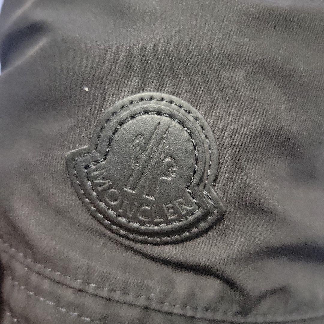 MONCLER ブラック バケットハット XL