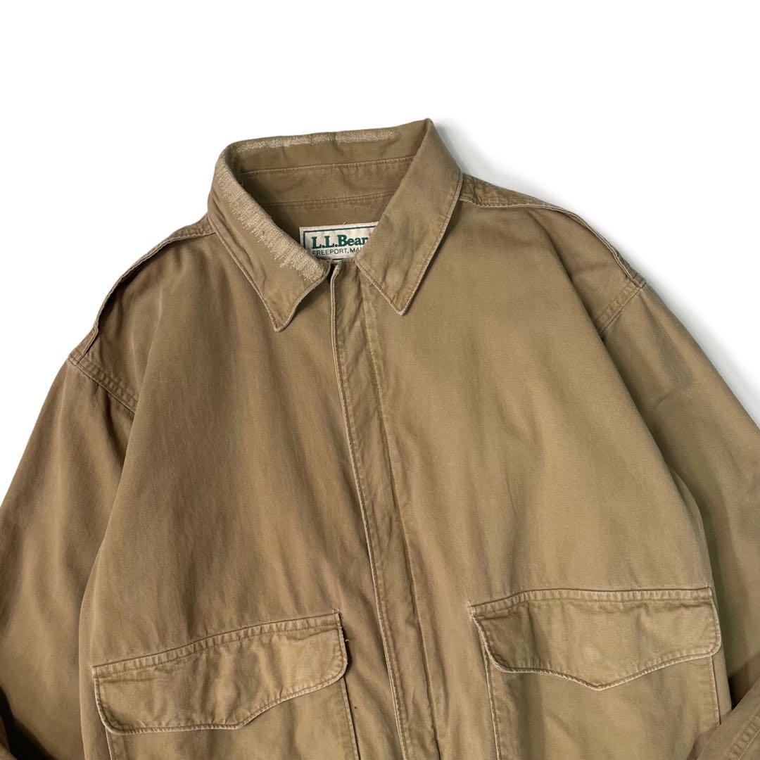 80’s L.L.Bean USA製 A-2 フライトジャケット コットン