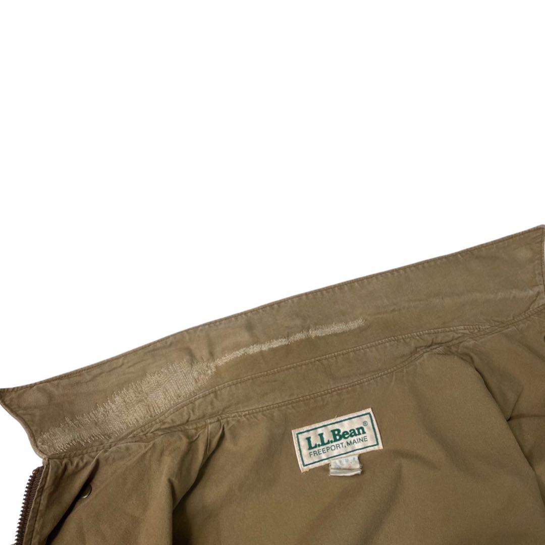 80’s L.L.Bean USA製 A-2 フライトジャケット コットン