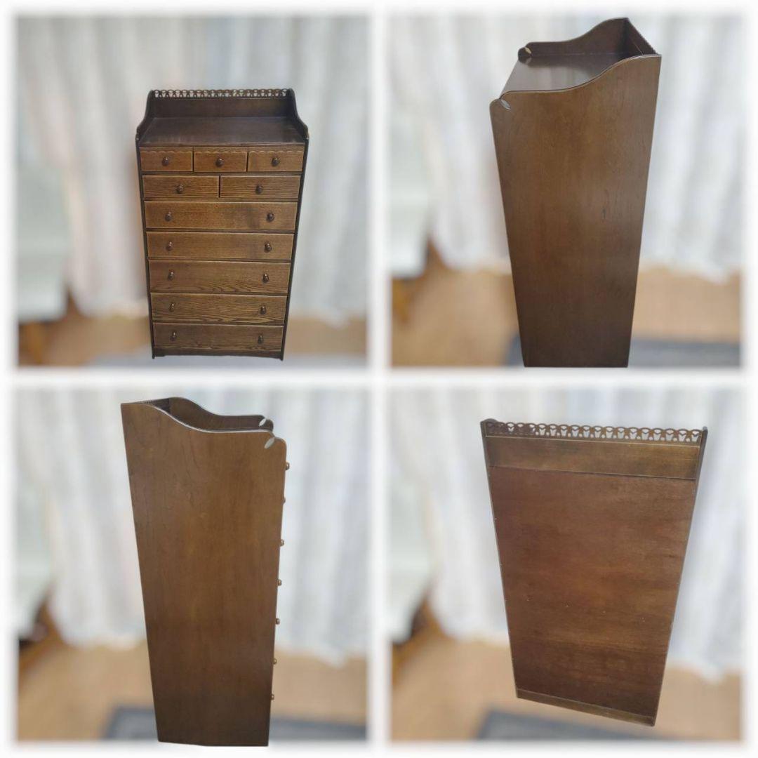 美品 パリの雑貨屋 F-86 チェスト キャビネット 飾り棚 クラシック タンス