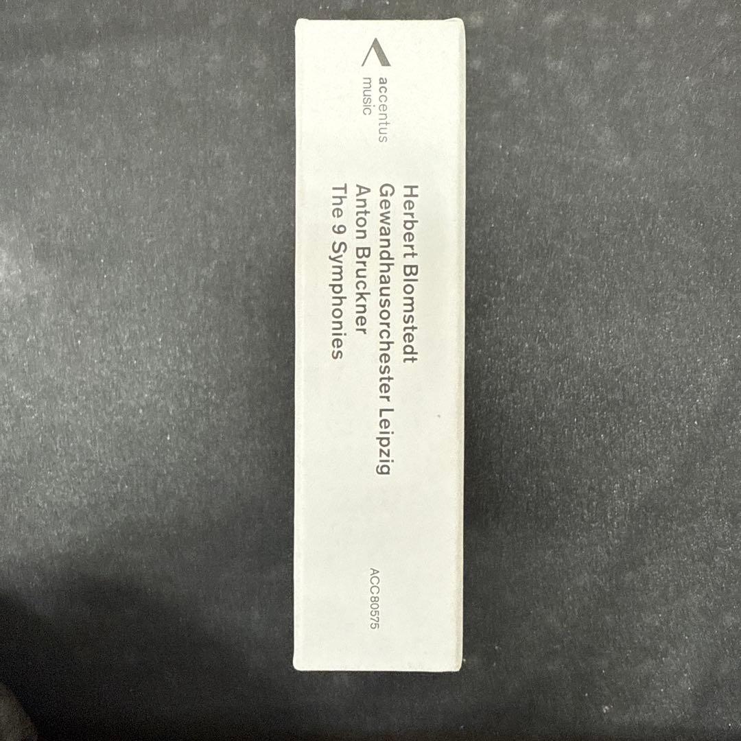 【廃盤10CD】ブルックナー：交響曲全集　ブロムシュテット＆ゲヴァントハウス