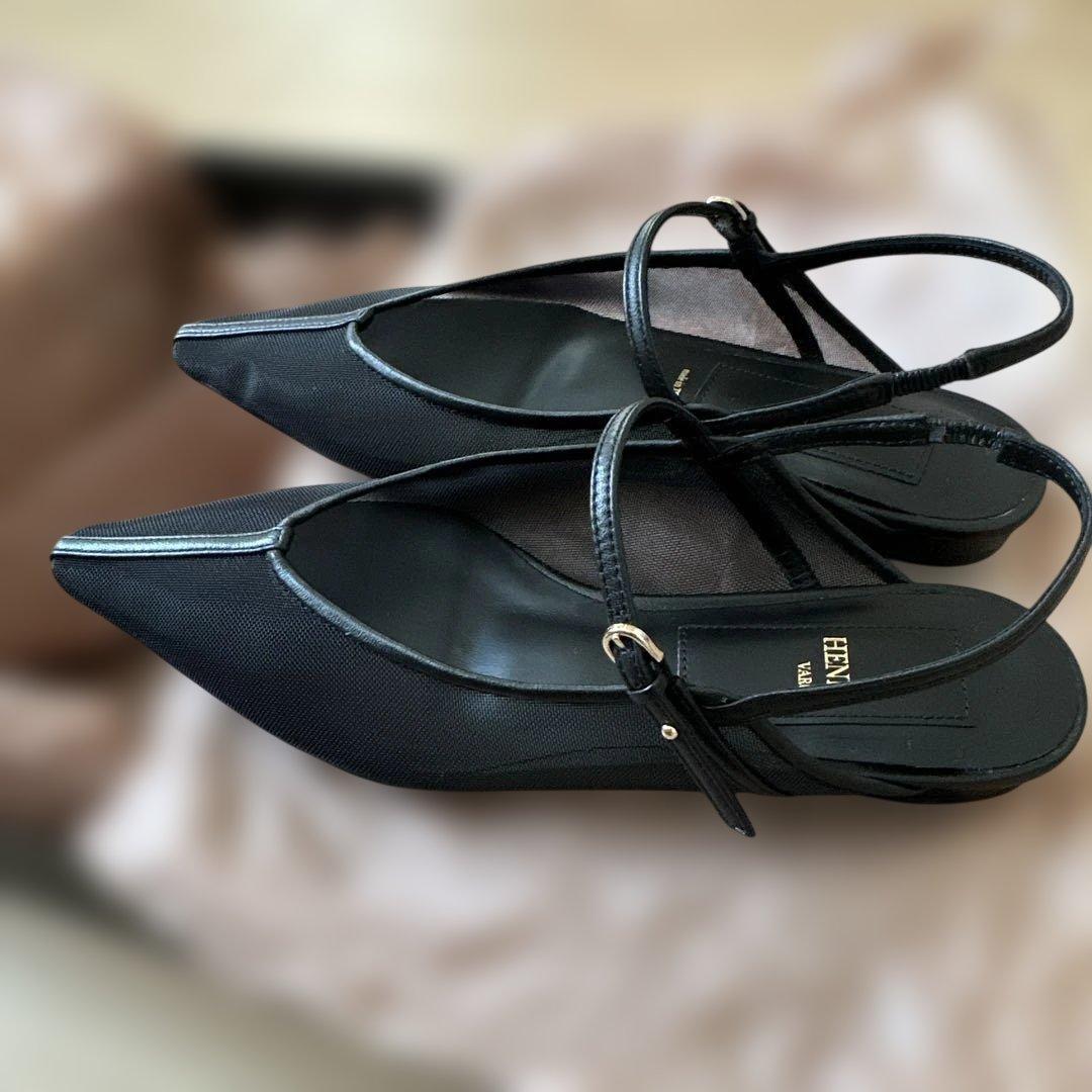【HENRI EN VARGO(ヘンリエンヴァーゴ)】 パンプス　新品、未使用