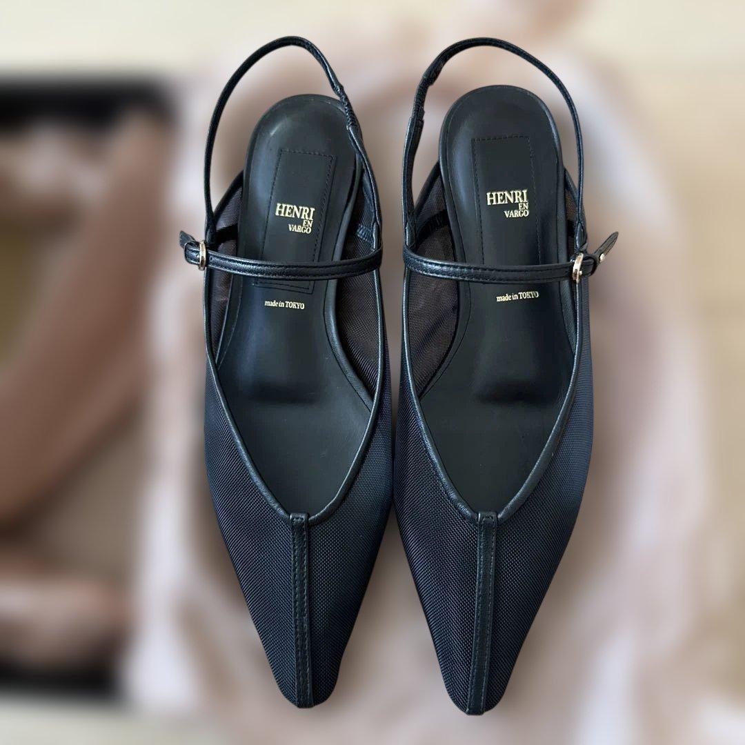 【HENRI EN VARGO(ヘンリエンヴァーゴ)】 パンプス　新品、未使用