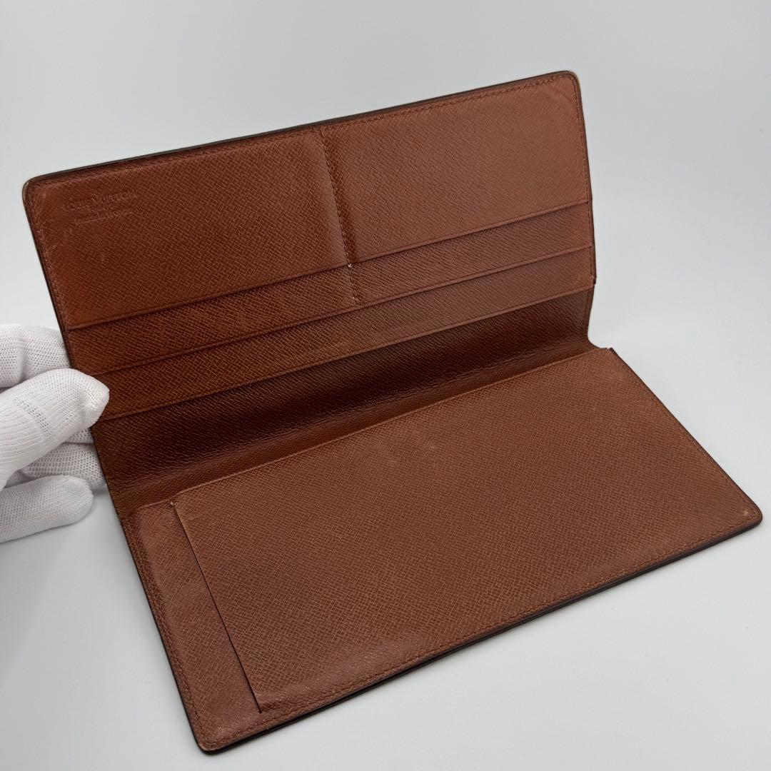 【極美品】ルイヴィトン 札入れ ポルトシェキエダブル ポルトカルトクレディ 財布