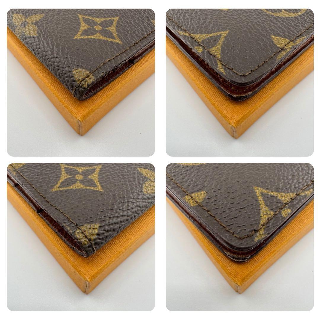 【極美品】ルイヴィトン 札入れ ポルトシェキエダブル ポルトカルトクレディ 財布