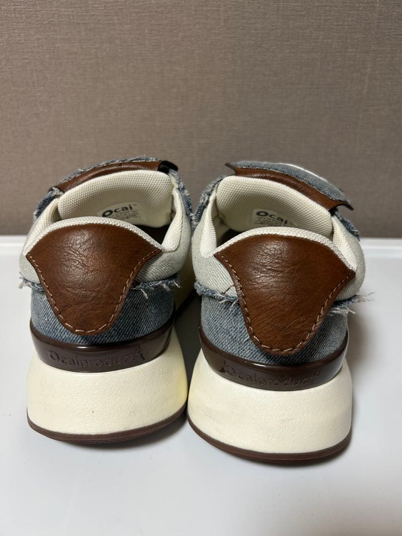 Ocai Cloud Runner 厚底　デニム/ブラウン