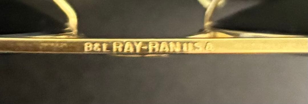 【激レア美品】Ray-Ban Caravan 1/30 10K GO USA