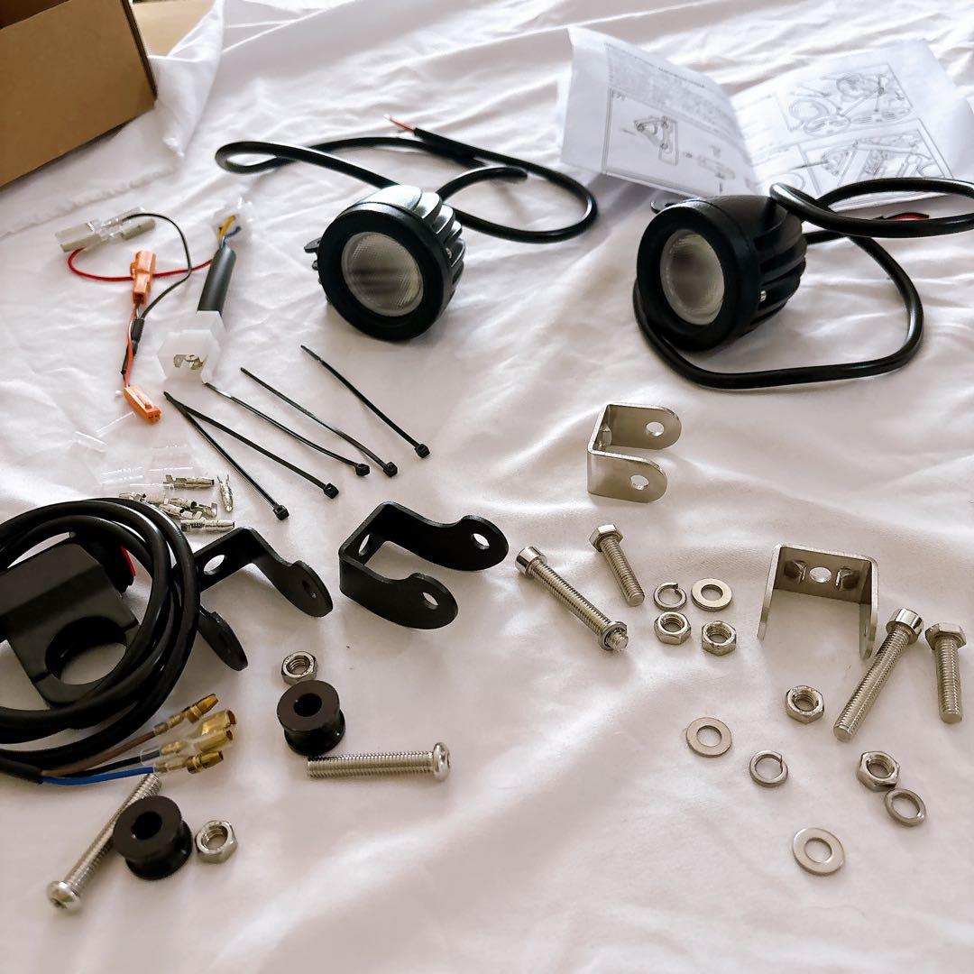 ☆LEDシャトルビームキット CT125ハンターカブ クリア 2灯 ライト