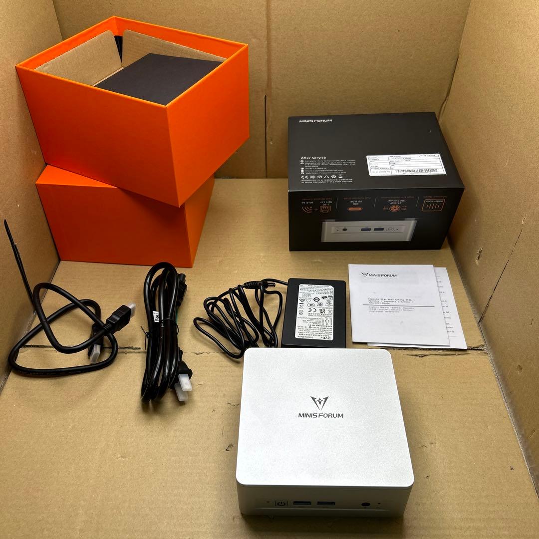 ジャンクMINISFORUM UM870 Slim ミニpc 32GB 1TB