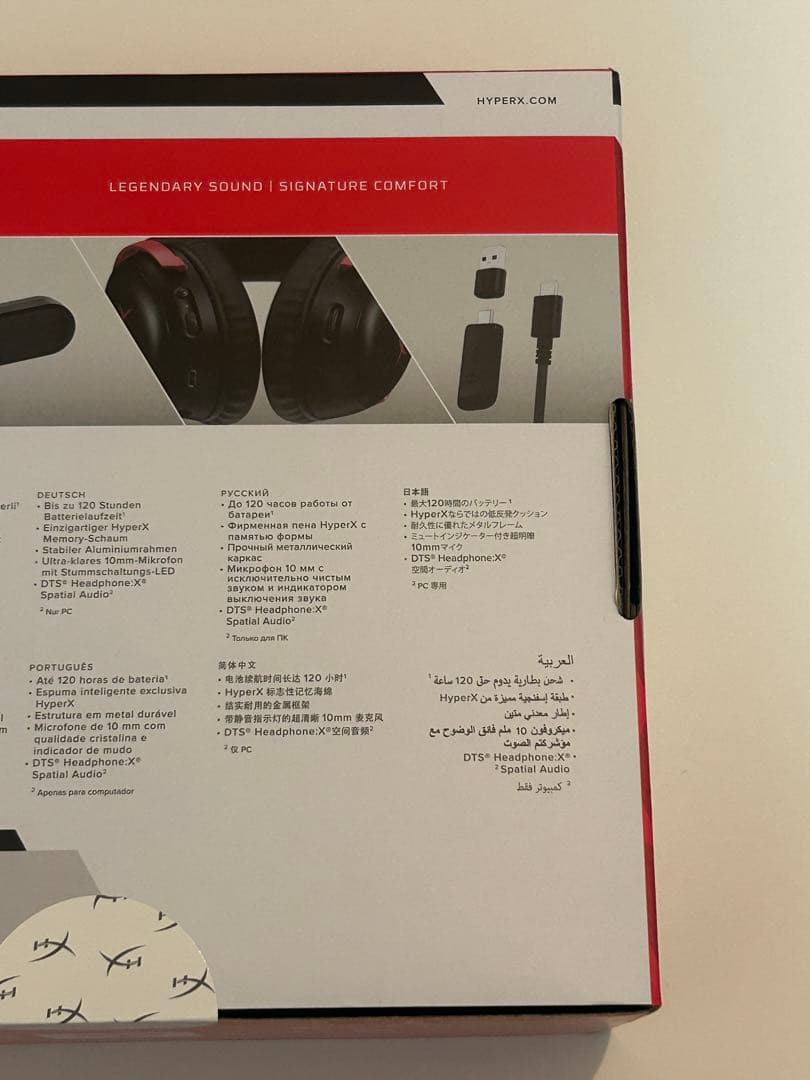 【新品未開封】HyperX Cloud III Wireless ヘッドセット