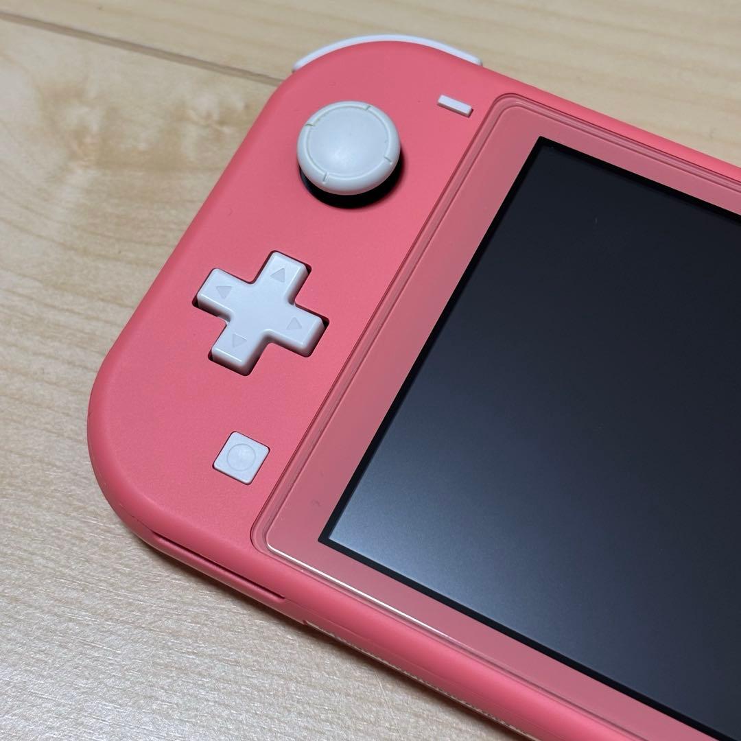 【今週限定❣️】箱あり【Switch Lite】コーラル★専用ケース付★