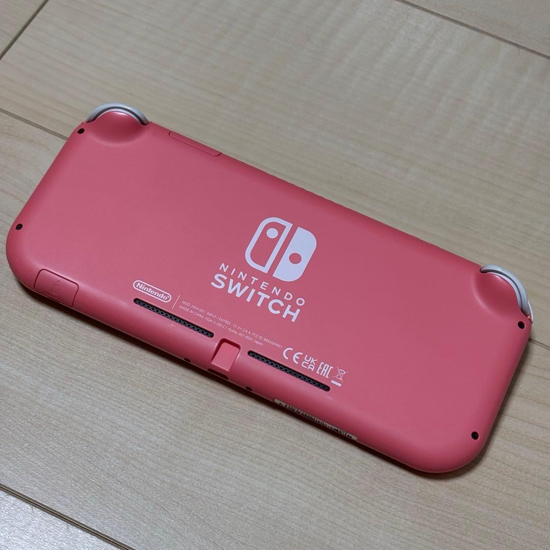 【今週限定❣️】箱あり【Switch Lite】コーラル★専用ケース付★