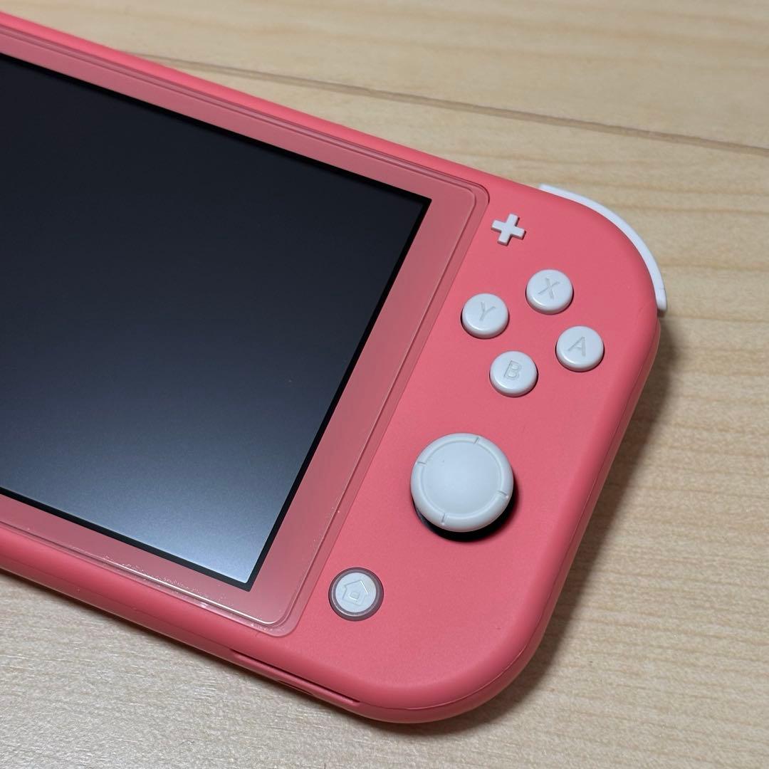 【今週限定❣️】箱あり【Switch Lite】コーラル★専用ケース付★