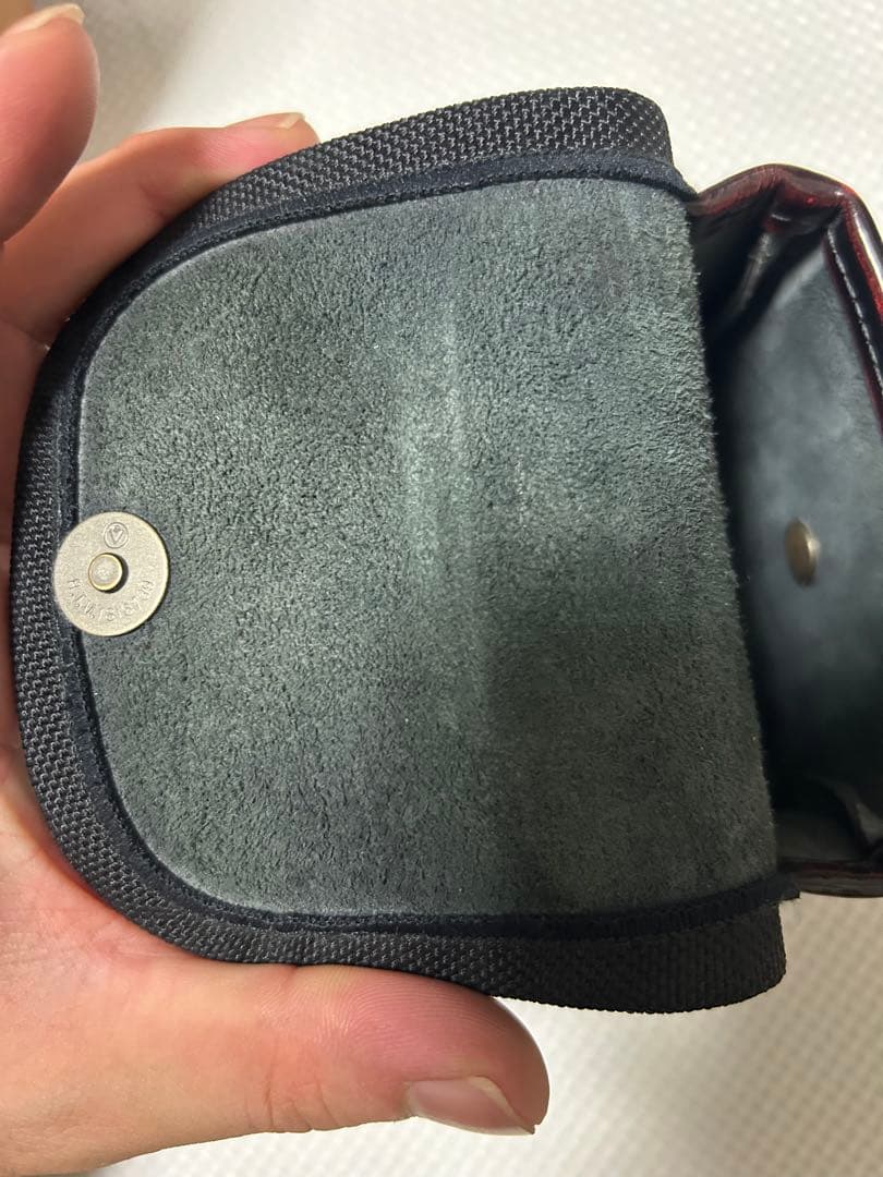 レ*ド様 ニックスガラス革小物ポーチ