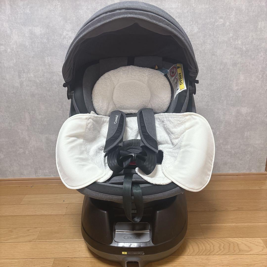 極美品✨️combi コンビ クルムーヴスマート エッグショック シートベルト固定