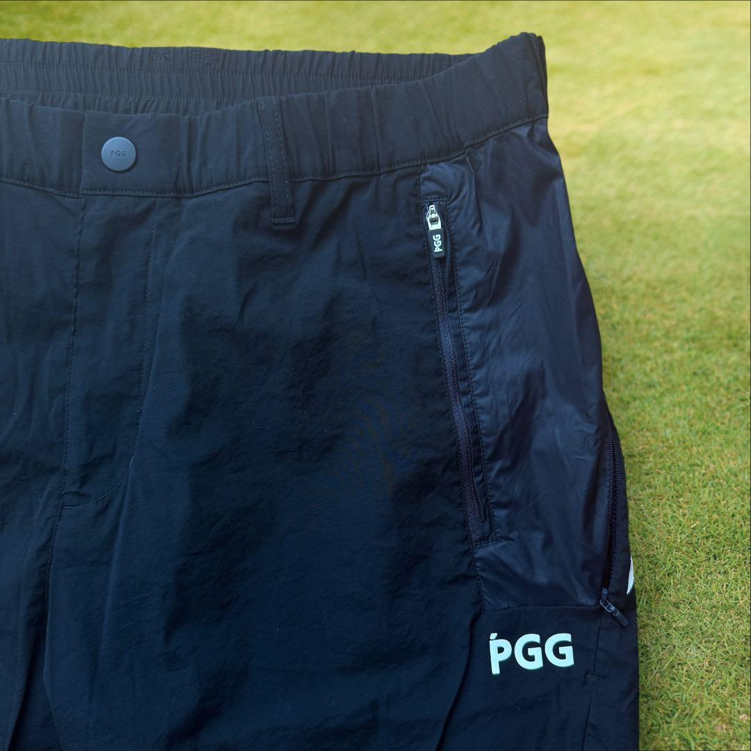 パーリーゲイツ　PGG パンツ　XL〜X XL相当　黒　ブラック　紺　ネイビー
