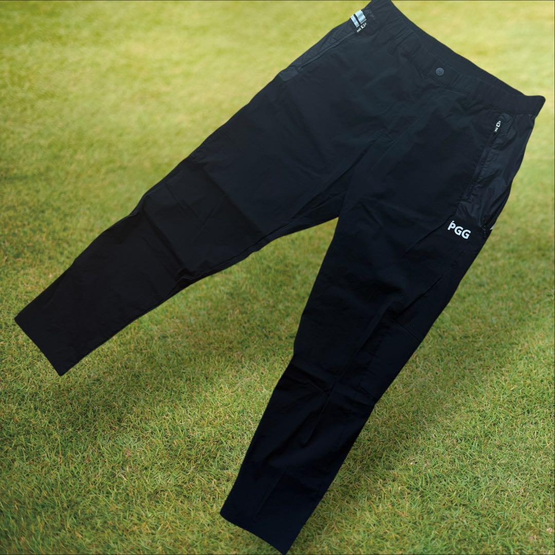 パーリーゲイツ　PGG パンツ　XL〜X XL相当　黒　ブラック　紺　ネイビー